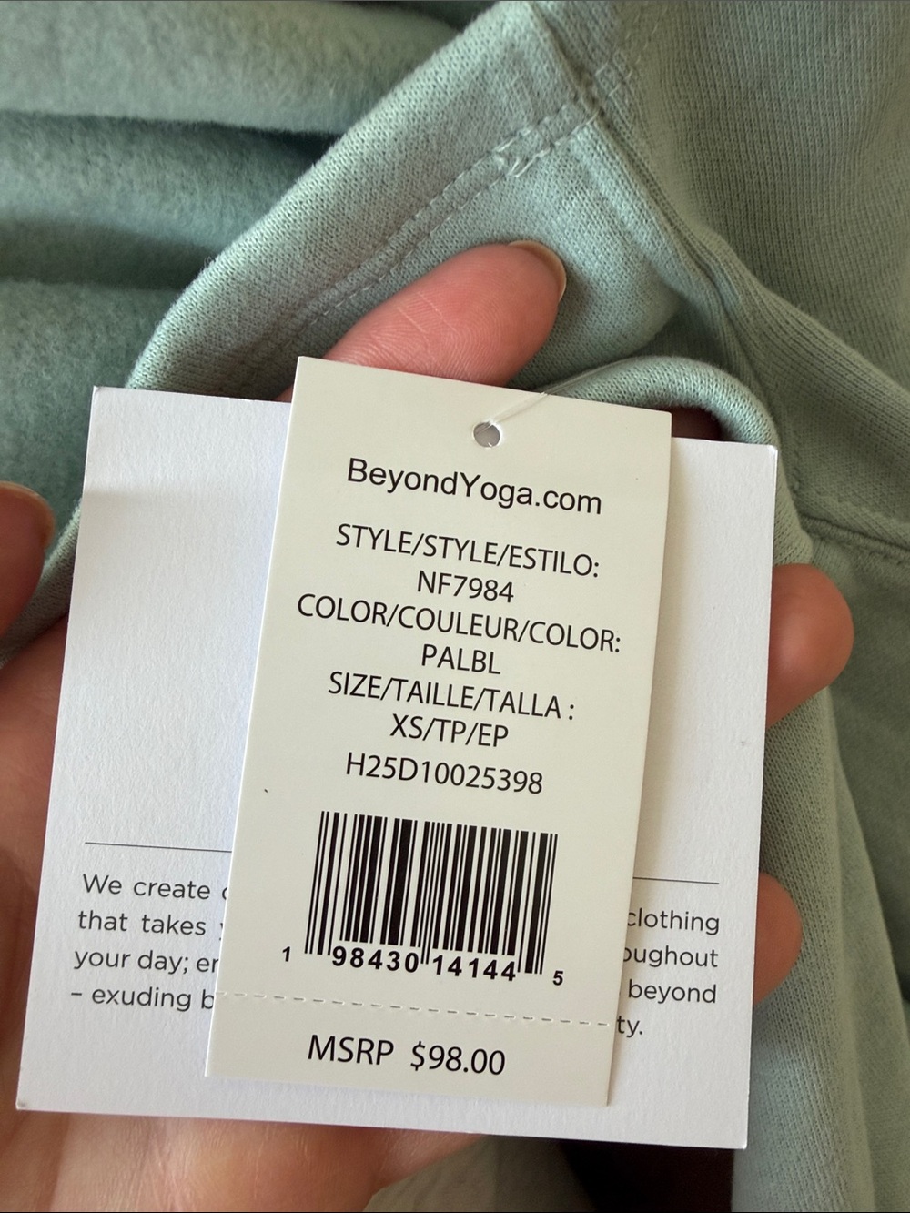 Beyond Yoga Cropped Crewneck Sweatshirt - Picture 4 of 5